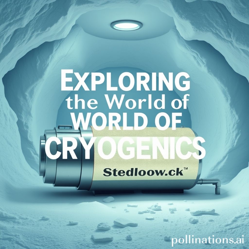 Background for Exploring-the-World-of-Cryogenics